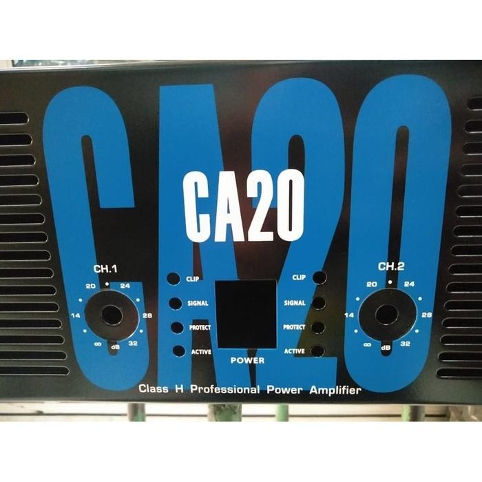 Box Power Amplifier CA20 Panel 3U Bahan Super Tebal Box Power Ampli CA