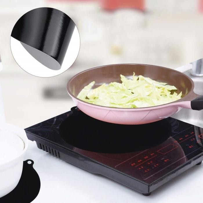 Alas Pad Kompor Induksi Silikon Induction Cooktop Mat Tahan Panas