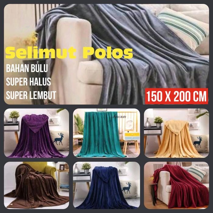 Kintakun - Selimut Polos Import 150X200