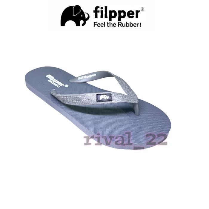 Super Sandal Jumbo Jepit Dewasa Ukuran 44-47 dengan bahan Karet Sendal Pria