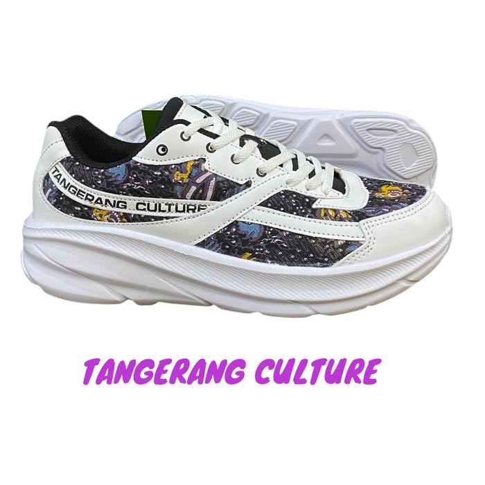 STOK TERBATAS  SEPATU BATIK AYAM WARENG KHAS KABUPATEN TANGERANG CULTURE CHOSAMON RUNNING COOL