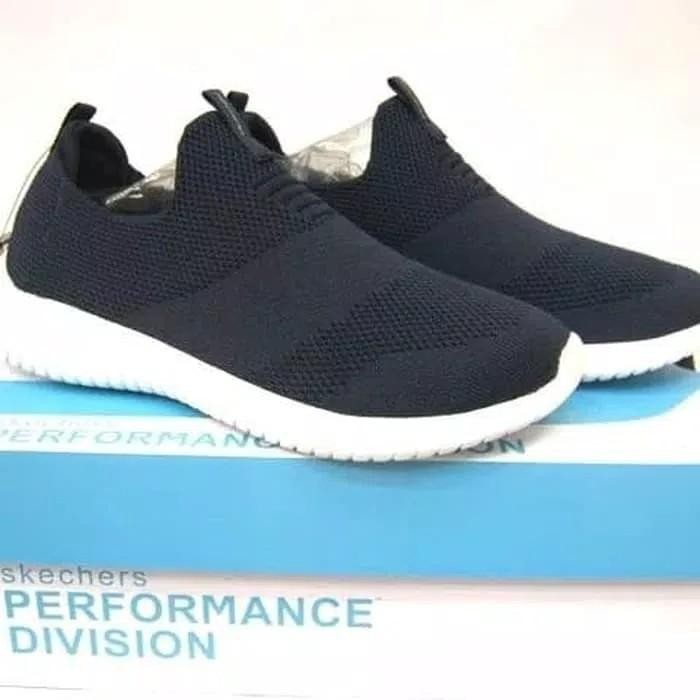 Sepatu Wanita Skechers / Sketchers Elite Flex Black