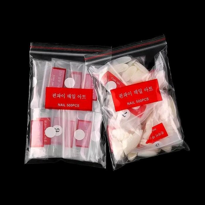 NAIL TIP PAX ISI 500/ NAIL TIP ALMOND /NAIL TIP COFFIN/NAIL TIP OVAL