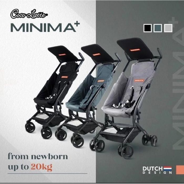 ASLI Stroller Kereta Cocolatte Minima + Stroller Lipat Kecil READY STOCK