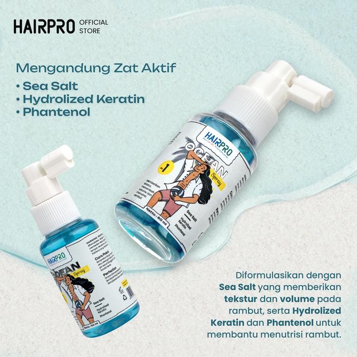 qdsi- Hairnerds Professional - Ocean Spray / Sea Salt / 60 Ml + Powder