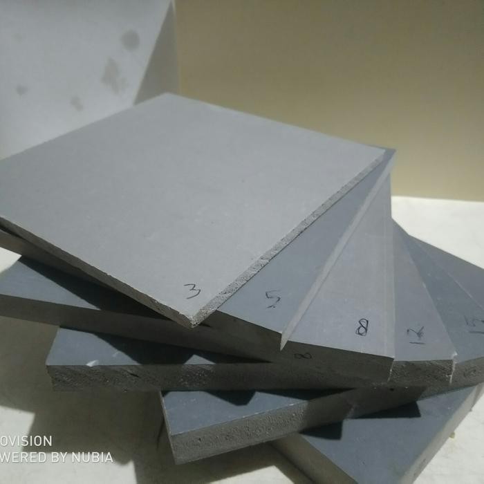 Lansungkirim- Pvc Foam Board Warna Abu Abu Tebal 8 Mm