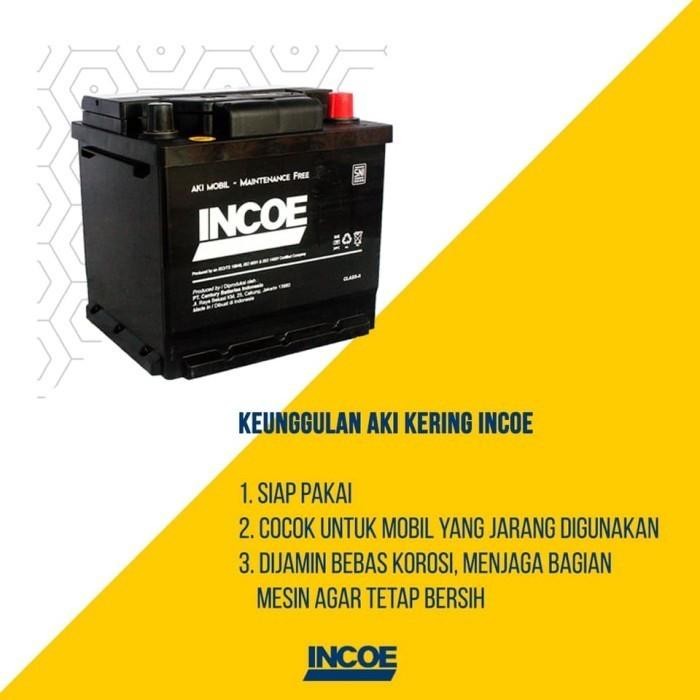 Incoe Mf Astra Aki Mobil Chevrolet Aveo 555-59 - 55Ah Aki Kering #Gratisongkir