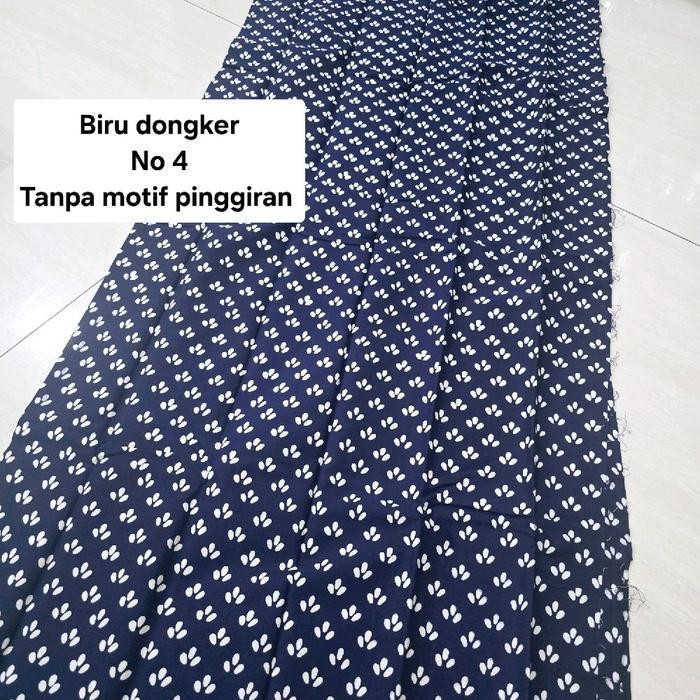 Kain Batik Garutan Warna Biru Dongker (210619) Promo