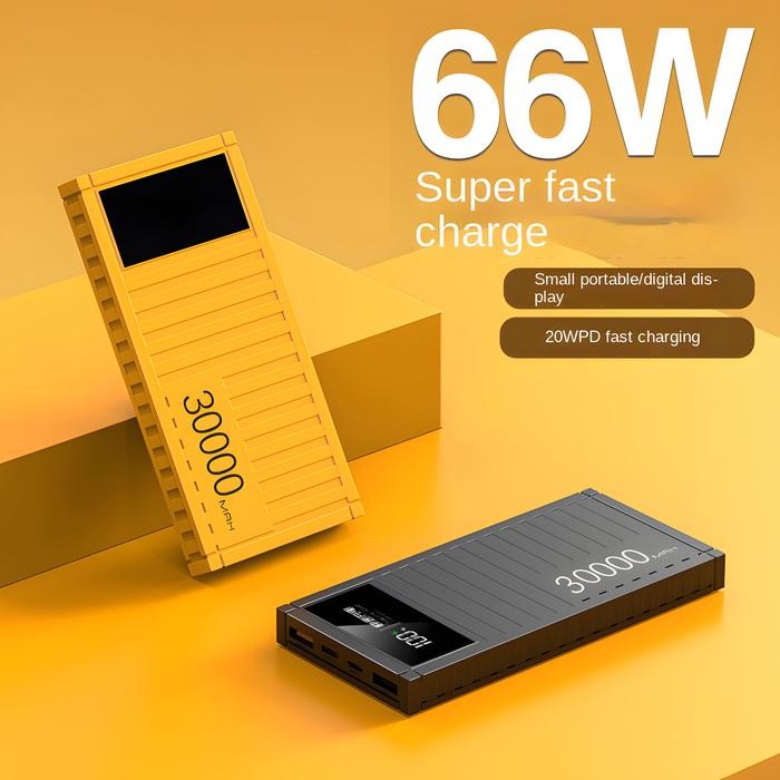 hyjk- Liangwe Lentiven Powerbank 30000 Mah Mini Fast Charging Led Display