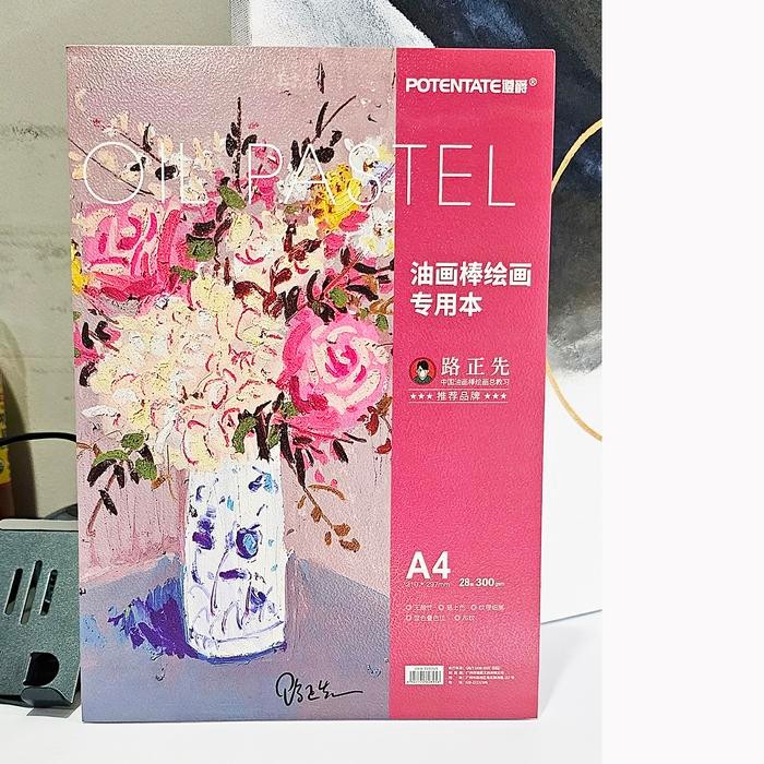 ProsesCPT- Potentate Oil Pastel Paper Sketch Pad