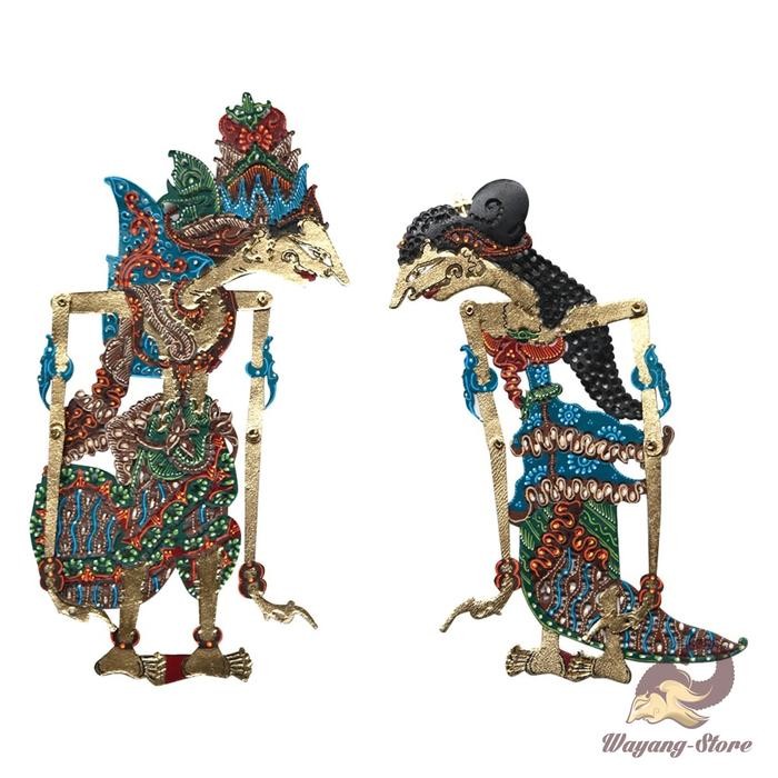 Wayang Kulit Rama Shinta Mahar 17 cm