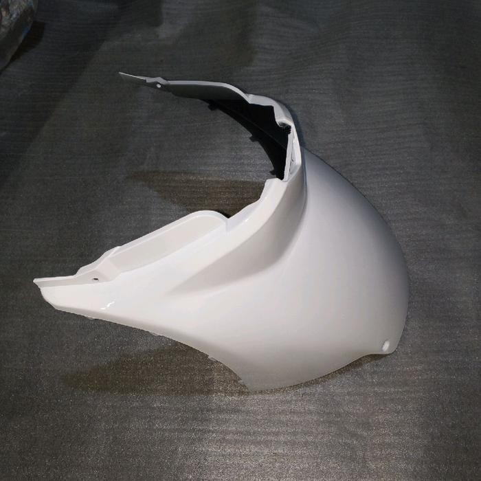 Promo Cover Tangki Tutup Mesin Bawah Jok Motor Motorcycle Scoopy Karbu Warna Putih Kualitas Original