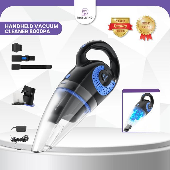 Digiliving - Handheld Vacuum Cleaner - Alat Penyedot Debu - Penyedot Debu Sofa Kasur Karpet lantai -