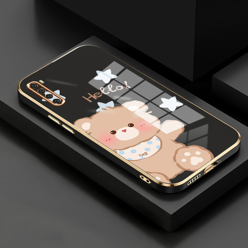Casing Untuk Xiaomi Redmi Note 8 Note 8T Note 8 Pro Case Casing Anak beruang boneka silikon tahan HP