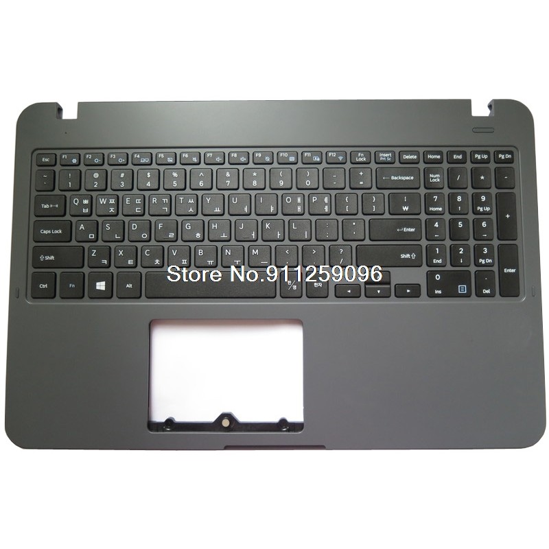 Casing Laptop Laptop PalmRest&keyboard For Samsung NT550EAA 550EAA Korea KR BA98-01468B Upper Case W
