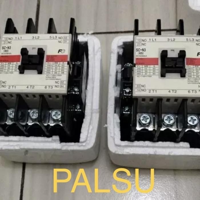 Contactor Kontaktor FUJI SC-N3 sc n3 sc 3n Coil AC 110,220,380 VAC Fuji Electric sc3n sc-3n scn3