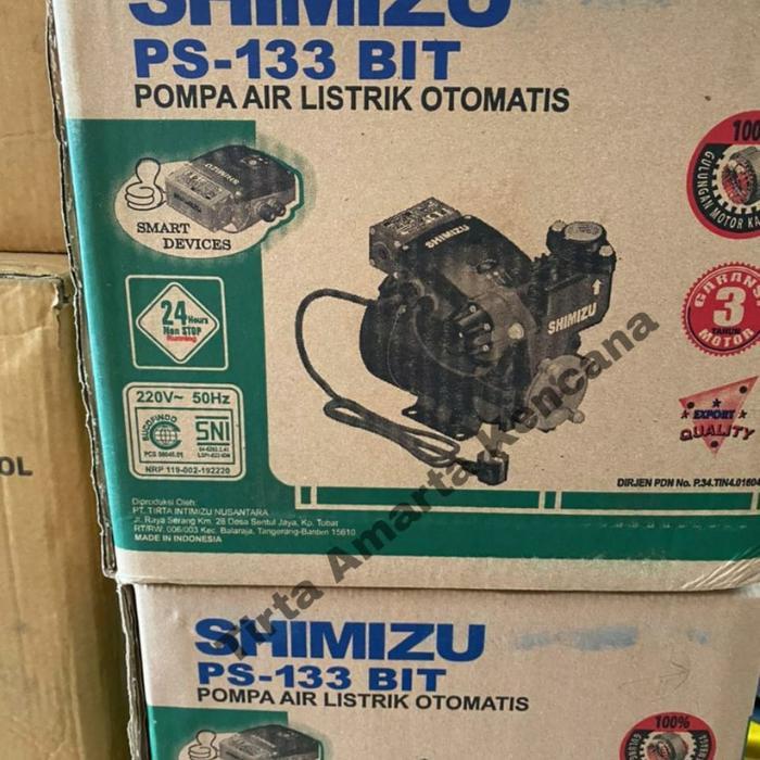 Pompa Air PS 133 BIT Shimizu / Pompa Booster PS-133BIT