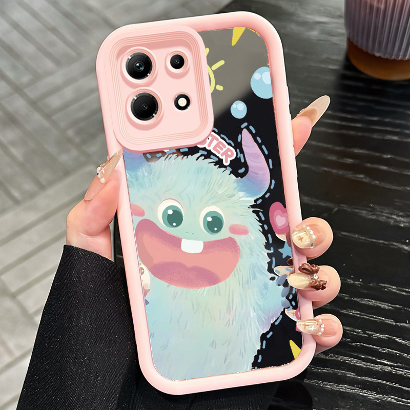 Casing Hp untuk Infinix Note 30 Note 30 Pro Note 30 VIP GT 10 Pro Case Monster berbulu itu lucu Kasi