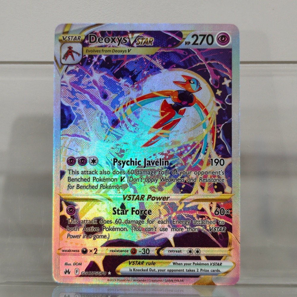 Pokemon TCG DIY Card VSTAR Universe Set Zeraora Glaceon Leafeon Darkrai Deoxys Hisuian Zoroark