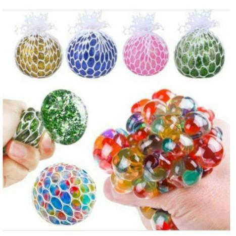 NEW STRETCH BALL SQUISH BALL TERMURAH ORIGINAL. BOLA PENCET UNIK