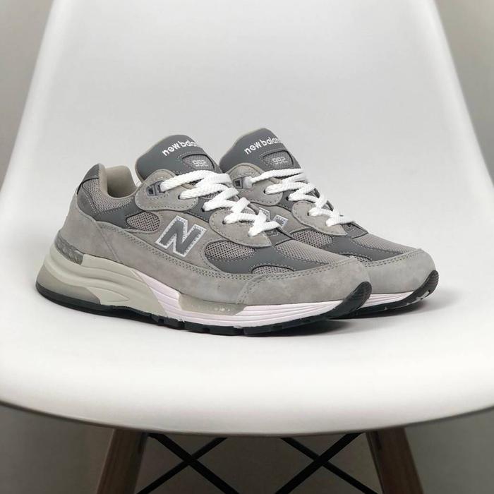 Promo Sepatu Nb New Balance 992 Grey Glow In The Drak Terlaris