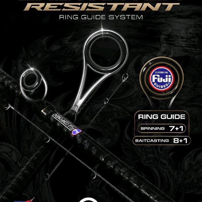 Terlaris Joran Daido Joran Pancing Daido Predator River Series 662 198Cm Spinning Atau Bc