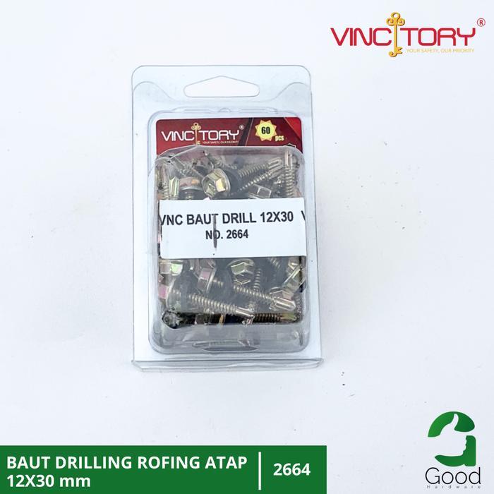 NEW Baut Drilling Galvalum Baja Ringan Sekrup Rofing Atap