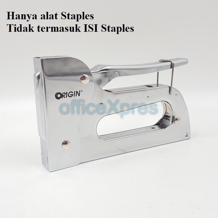 NEW Stapler Tembak Jok Kulit Motor / Guntacker / Stapler Kayu Origin