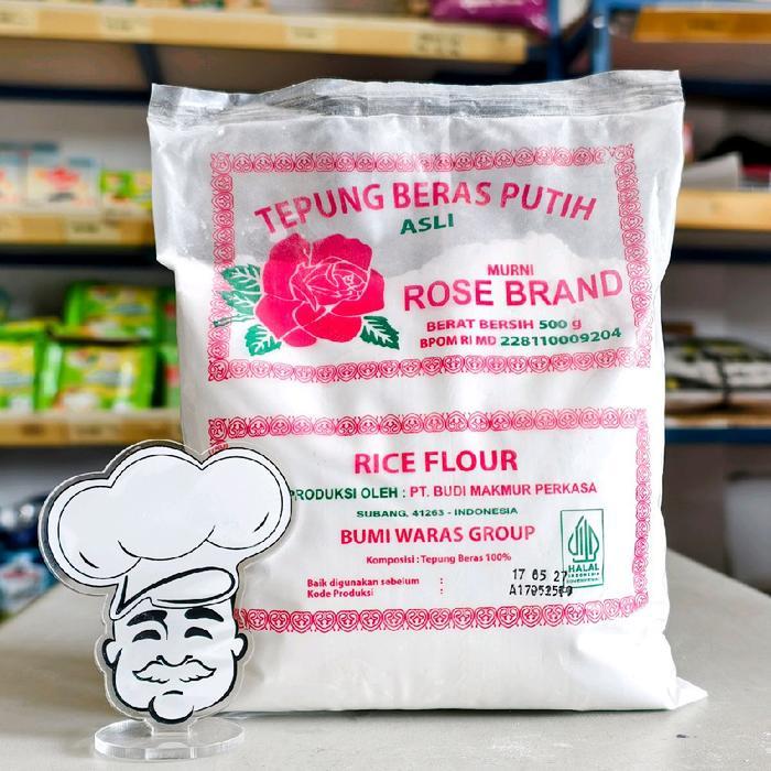 Rose Brand / Tepung Beras Rose Brand / Tepung Ketan Rose Brand 500Gr