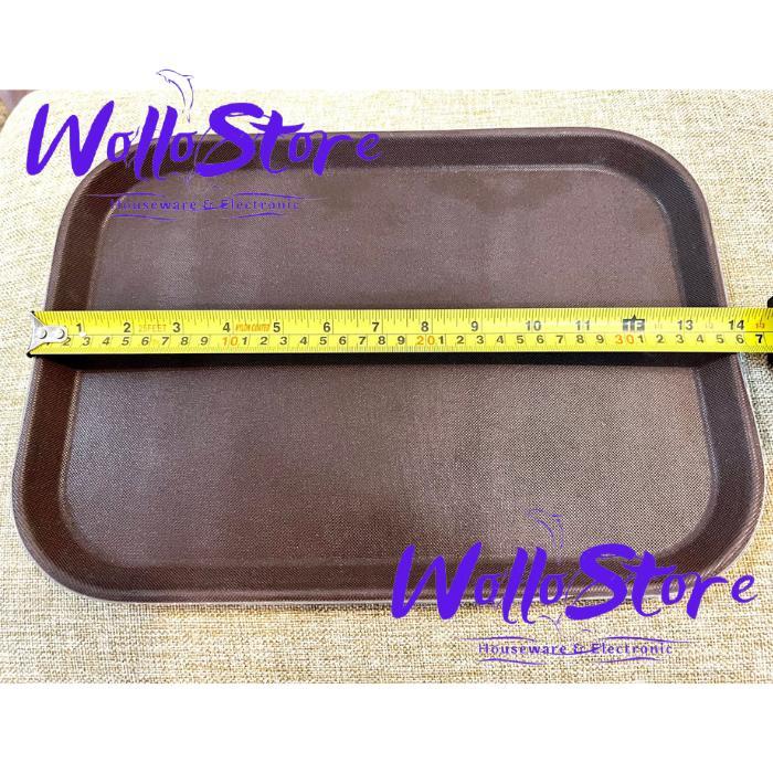Nampan Anti Slip / Baki Tray Segi Anti Slip 35cm x 27cm Minimalis