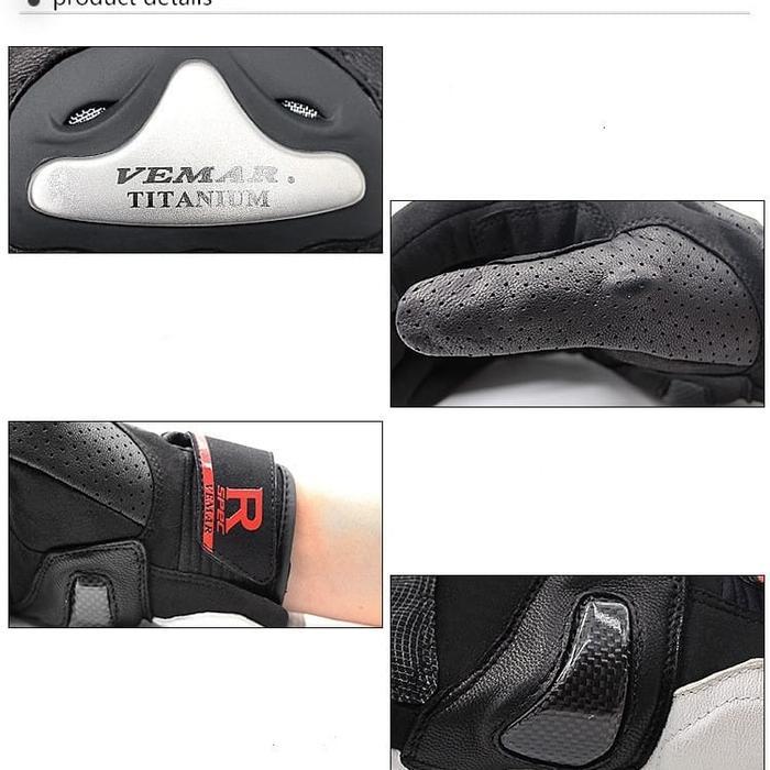 SARUNG TANGAN MOTOR TOURING PROTECTOR VEMAR GLOVES EXPLORER
