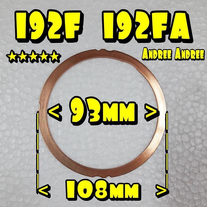 Ready 192F 192Fa Gasket Cylinder Head 192 F Fa Daito Kipor Krisbow Yanmar