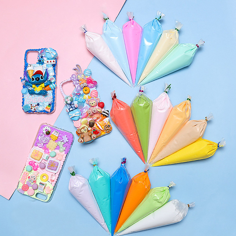 100g Imitation Cream Glue Charms Handmade Whipped Phone Case Decoden Shaker Resin Mold Diy