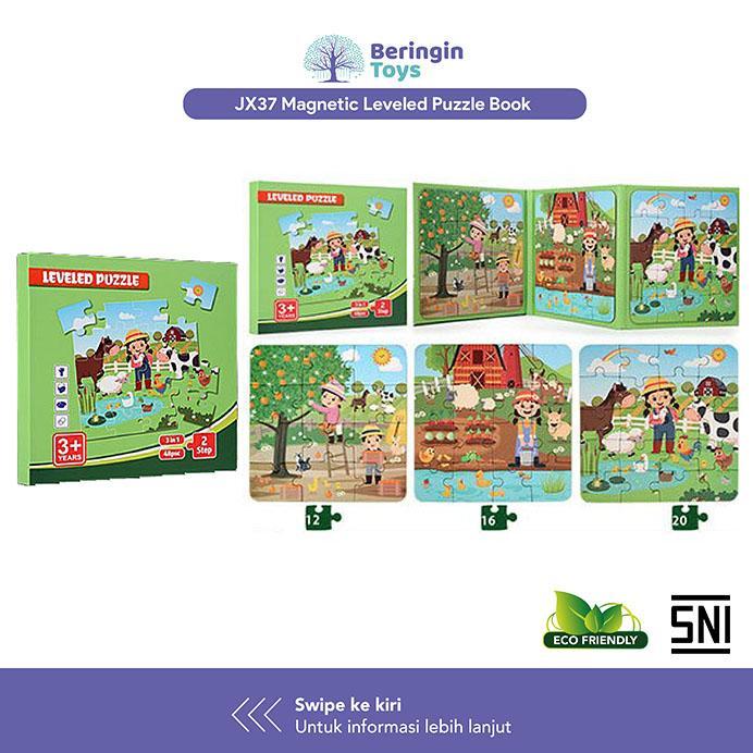 Magnetic Leveled Puzzle Book / Puzzle Anak
