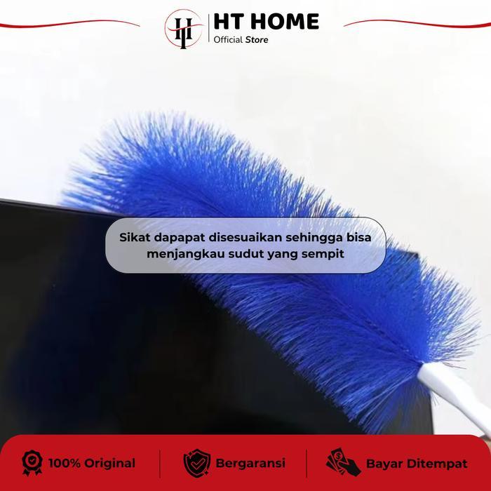 NEW HT Hardware Kemoceng Sikat Pembersih Debu Kipas Angin Jendela Tirai Gordern Ac Serbaguna