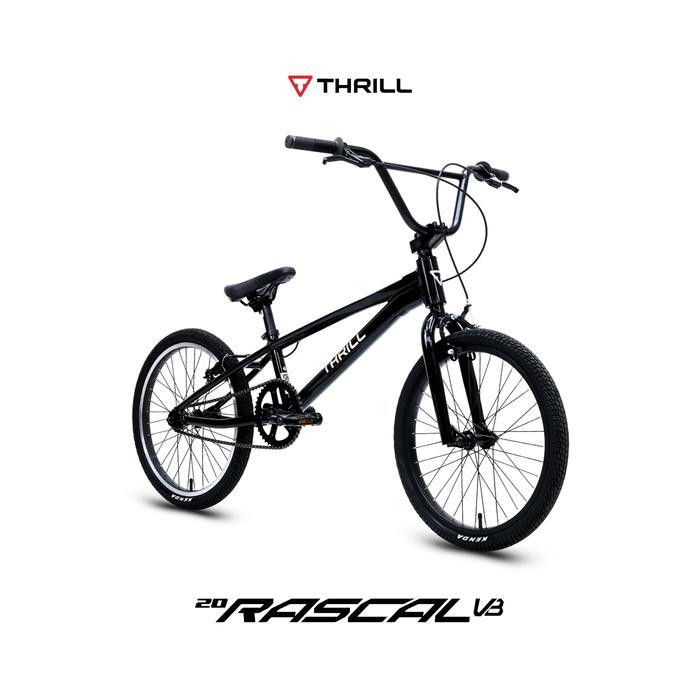 SEPEDA BMX THRILL RASCAL VB PRO XL SEPEDA ANAK REMAJA DEWASA - Black