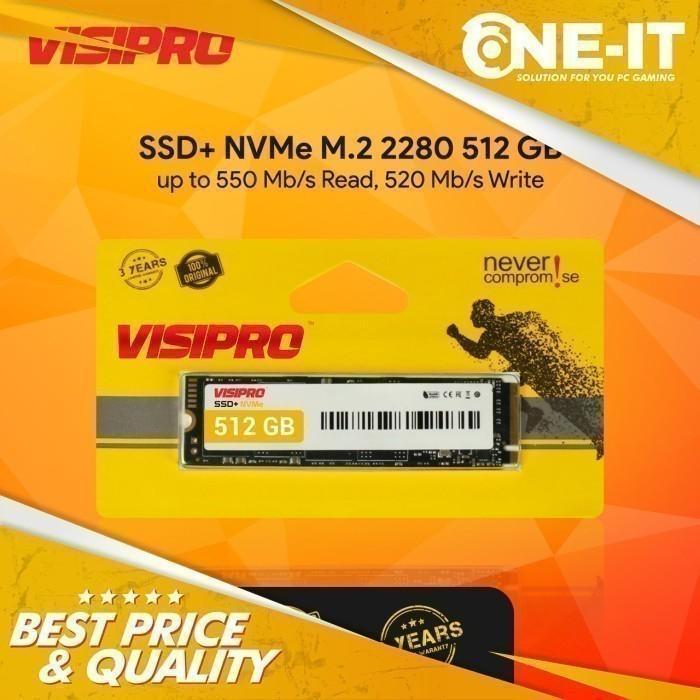 Visipro SSD+ NVME 512 GB 512GB SSD M.2