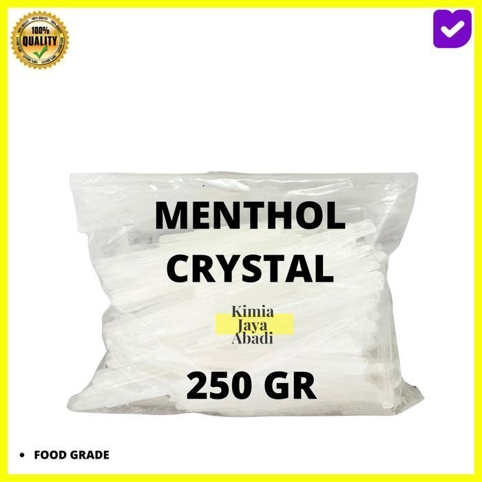 Menthol Crystal / Mentol Kristal / Mentol 250 gram Food Grade