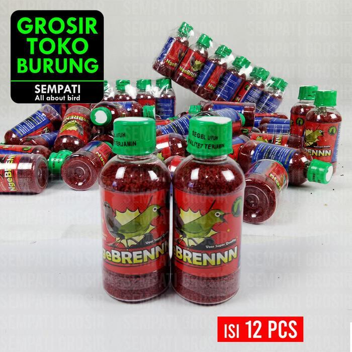 Sempati Grosir Voer Ngebreennn Isi 12 Pcs Pur Voer Pakan Burung Pleci Ciblek Tledekan Decu Kapas