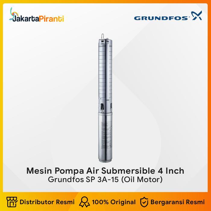 Grundfos SP 3A-15 Mesin Pompa Air Celup Dalam Satelit Sibel Submersible Groundwater Deep Well Pump 4
