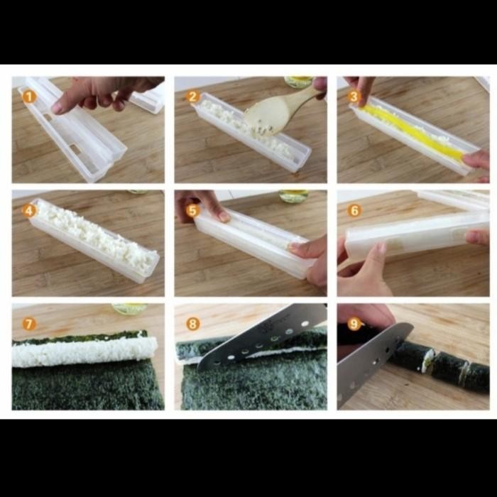 Cetakan Sushi Roll Cetakan Sushi Persegi Panjang Sushi Maker