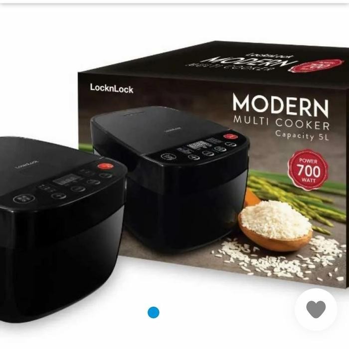 Lock N Lock Modern Multi Cooker 700W Rice Cooker , Steamer , Oven Ori