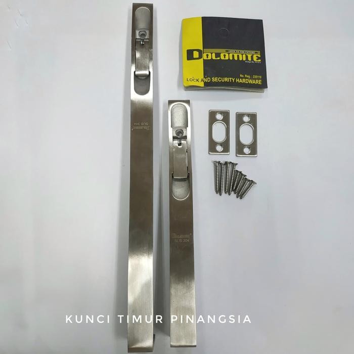 Flush Bolt/Grendel Tanam/Grendel Pintu Rumah