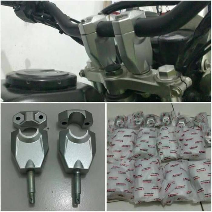 Raisser stang ori KLX BF pnp di tele KLX dan USD Dtracker