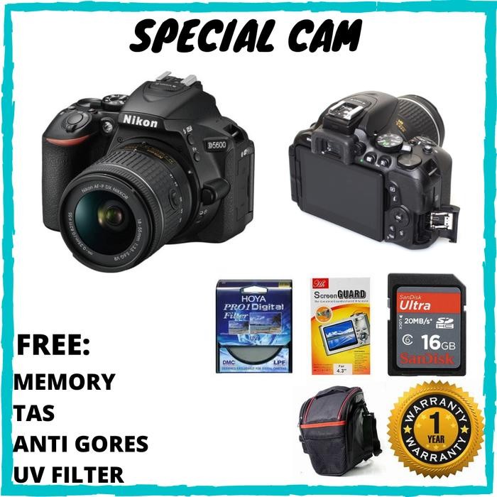 CAMERA NIKON D5600 KIT 18-55MM / NIKON D5600 KIT