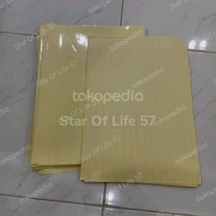 

Pilihan- Laminasi Laminating Dingin Glossy A3 32Cmx45Cm