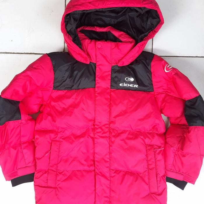 Jaket Gunung Anak Hiking Traveling Trekking Winter Down Eider Down Mrh