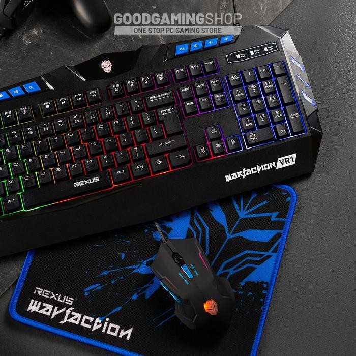 Rexus Warfaction Vr1 - Gaming Combo