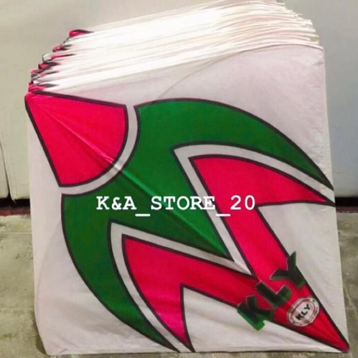 (10 pcs) Layangan stelan (minimal 20pcs order) Layangan aduan Layangan seot