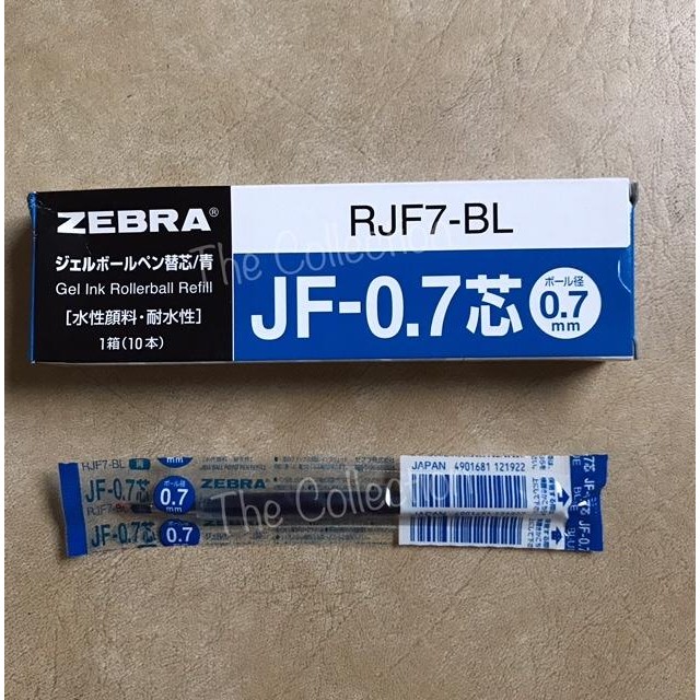 

ATK0431SR RJF7-B BLUE 0.7 mm isi pen sarasa refill zebra JF 0,7 Biru